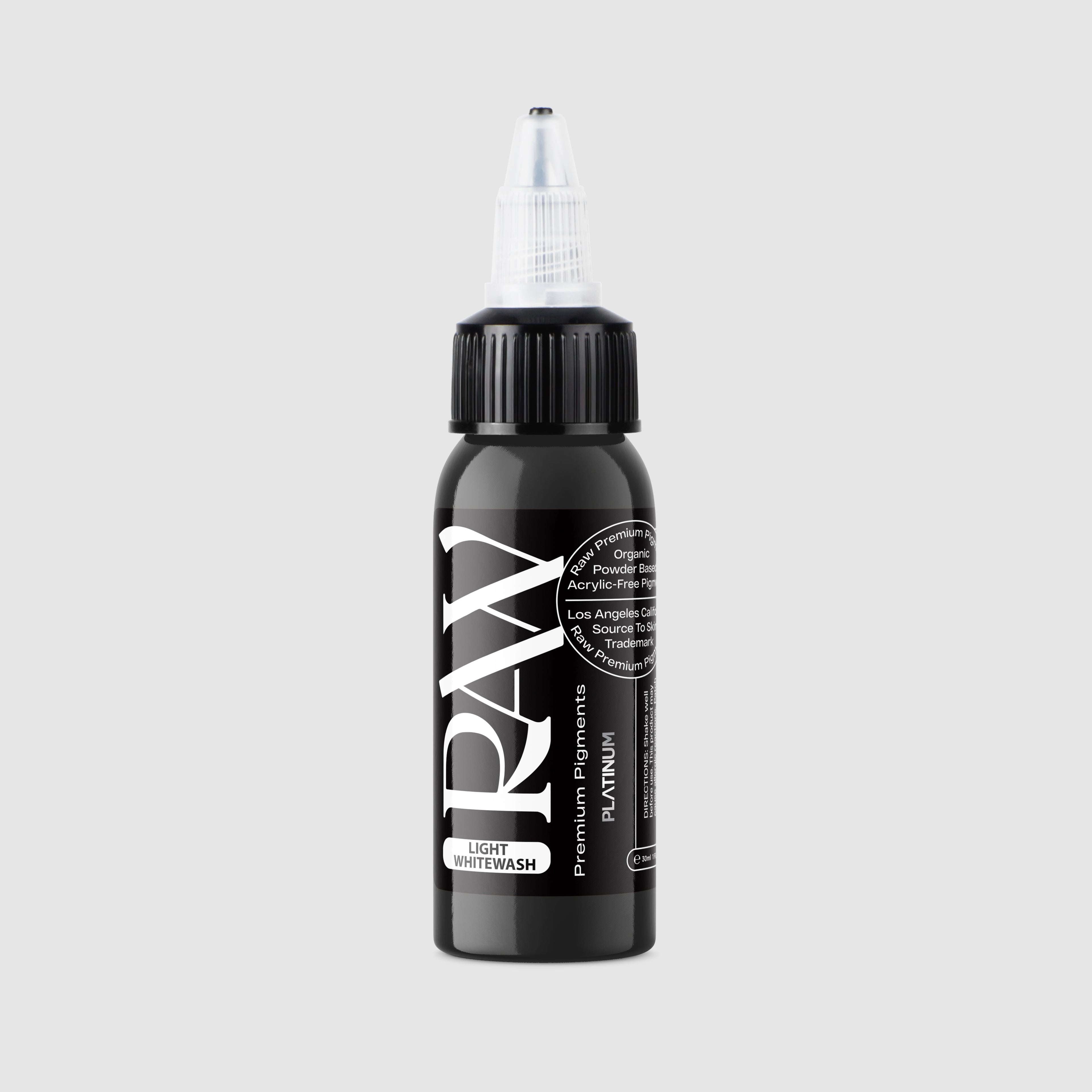 Raw Pigments Platinum White Wash Light