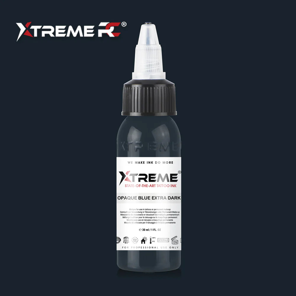 XTREME INK - OPAQUE BLUE EXTRA DARK - 30ML (REACH COMPLIANT)