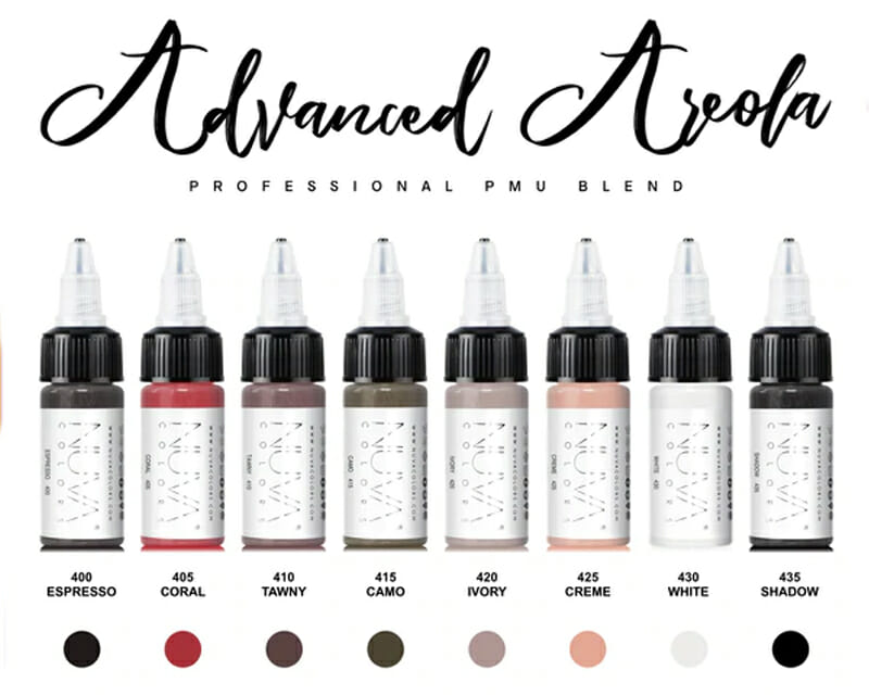 Nuva PMU Pigments - Advanced Areola Set image 1