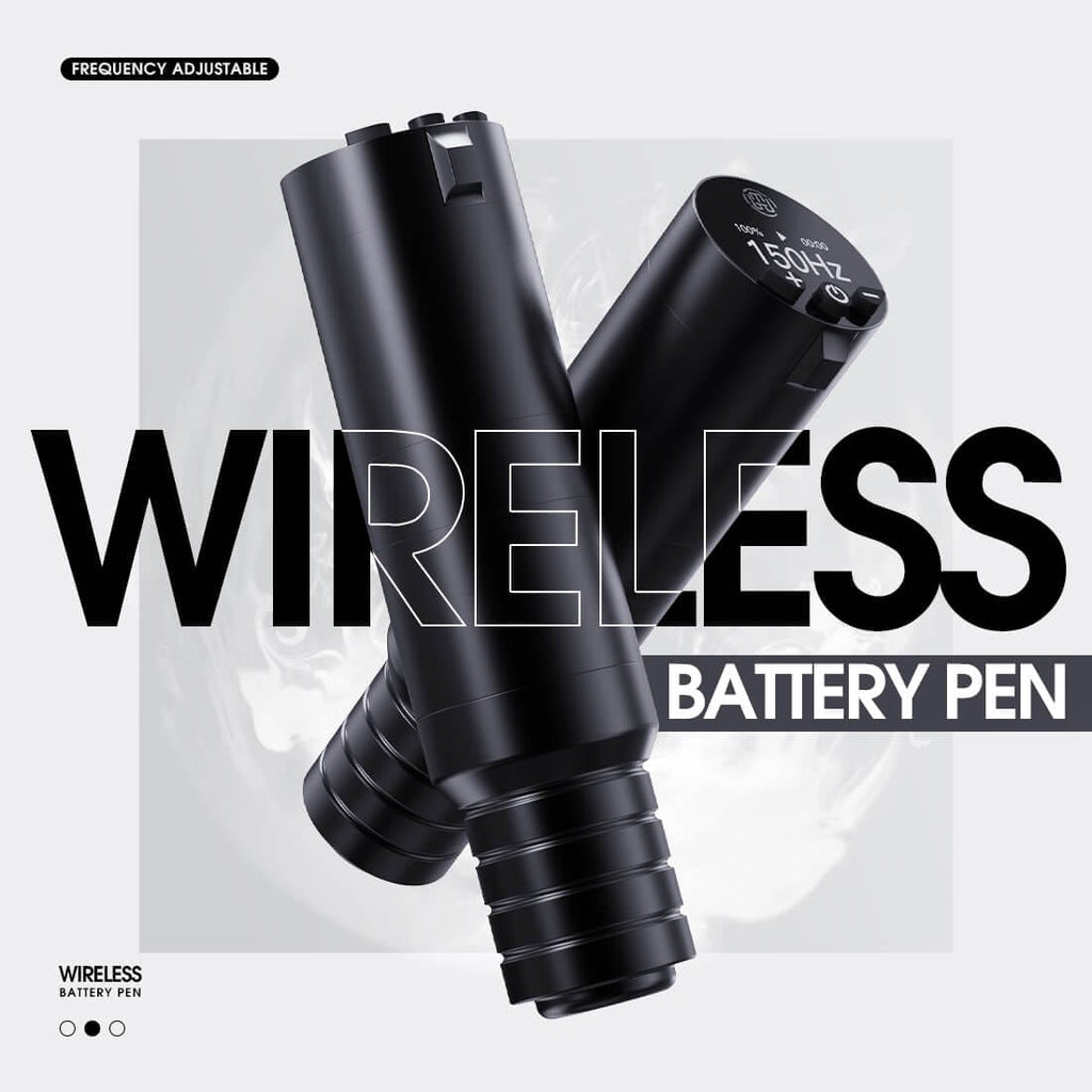 Dragonhawk Wireless Tattoo Pen Machine with 4.0MM Stroke 3hz-150hz Frequency | YUE image 0