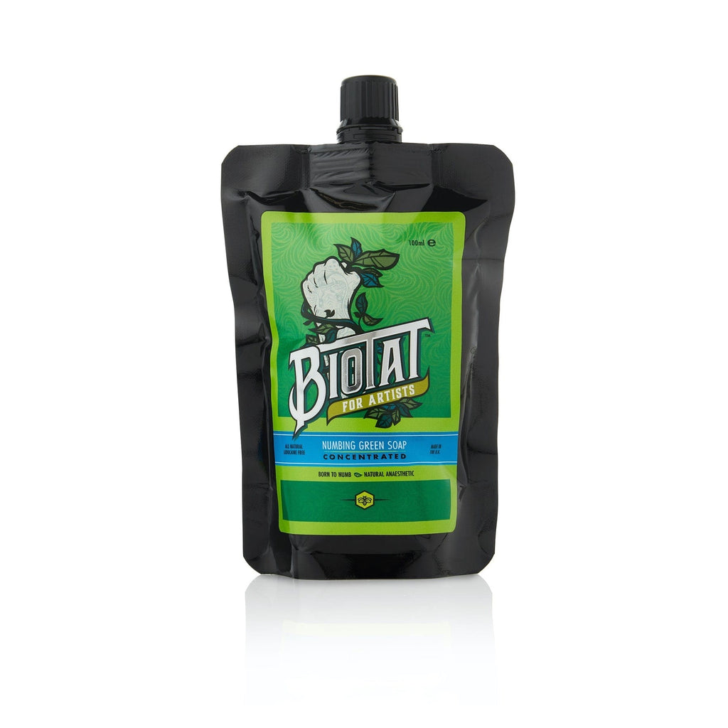 BIOTAT® NUMBING TATTOO GREEN SOAP CONCENTRATED image 2