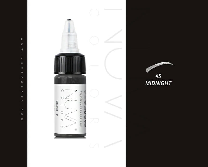 Nuva PMU Pigments - EYEBROWS - Midnight image