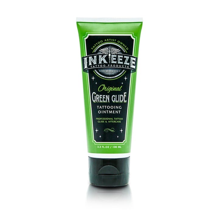 Inkeeze Green Tattoo Ointment 3.3oz image 0