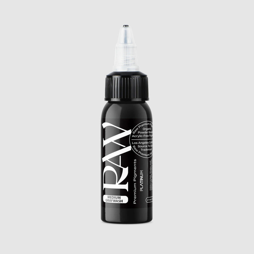 RAW PIGMENTS PLATINUM GREY WASH MEDIUM image 1