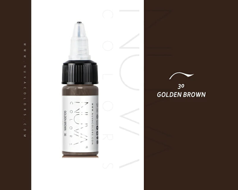 Nuva PMU Pigments - EYELINER - Golden Brown image