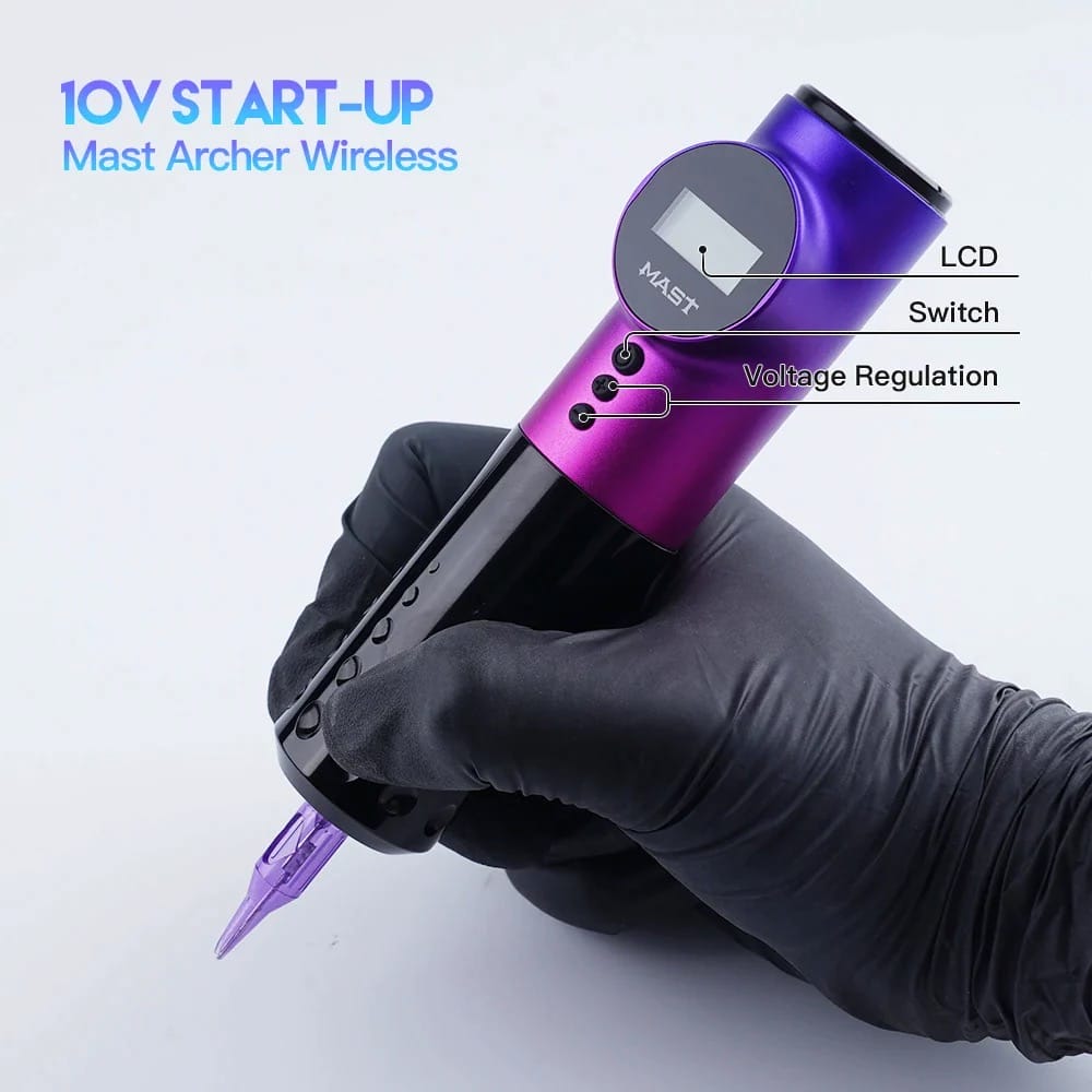 Mast Archer Wireless Rotary Tattoo Pen - Gradient Edition image 1