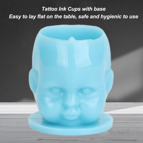 Doll Head Tattoo Ink Cup - 200 image 1