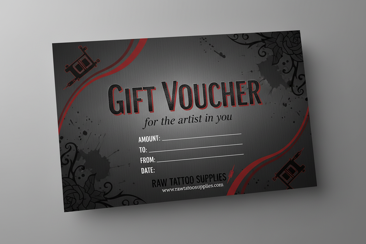Raw Tattoo Supplies Gift Voucher