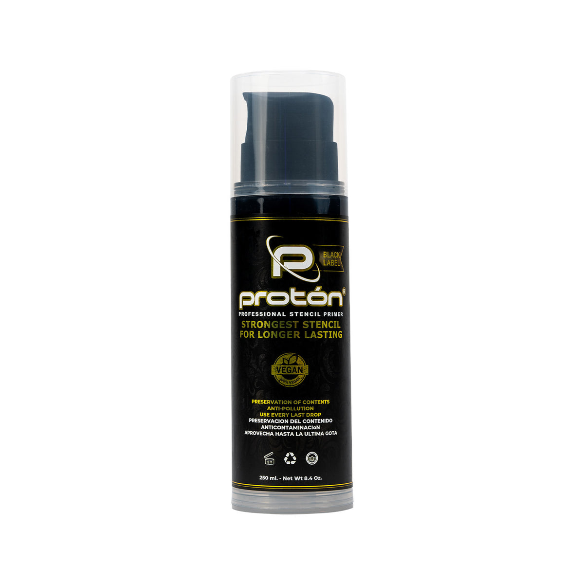 Proton - Professional Stencil Primer Black Label Airless System 250ml ...