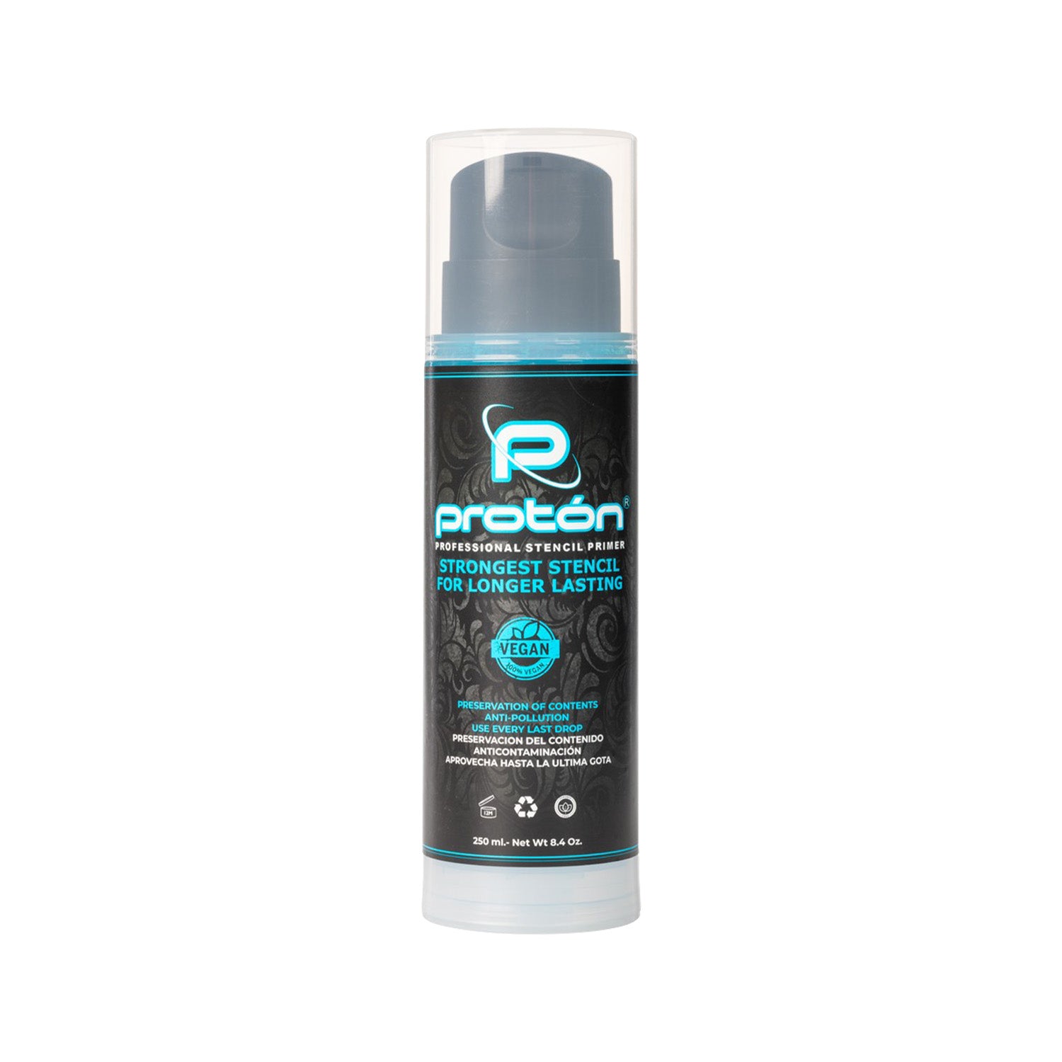PROTON BLUE PROFESSIONAL STENCIL PRIMER AIRLESS SYSTEM 250ML/8.5OZ
