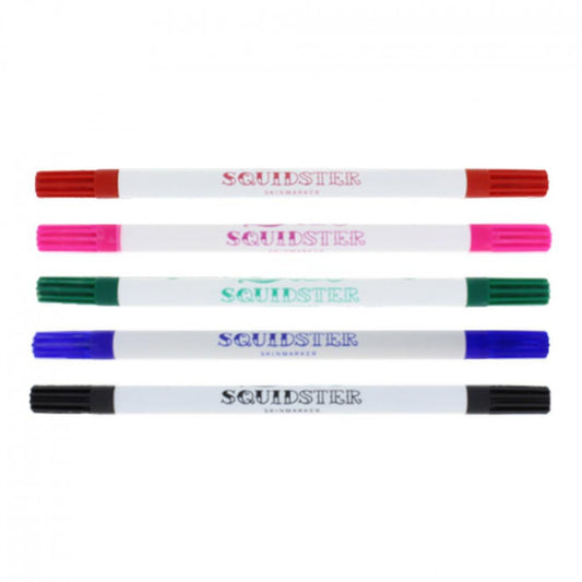 Squidster Skin Marker Pen - Dual Ended - Multiple Colours